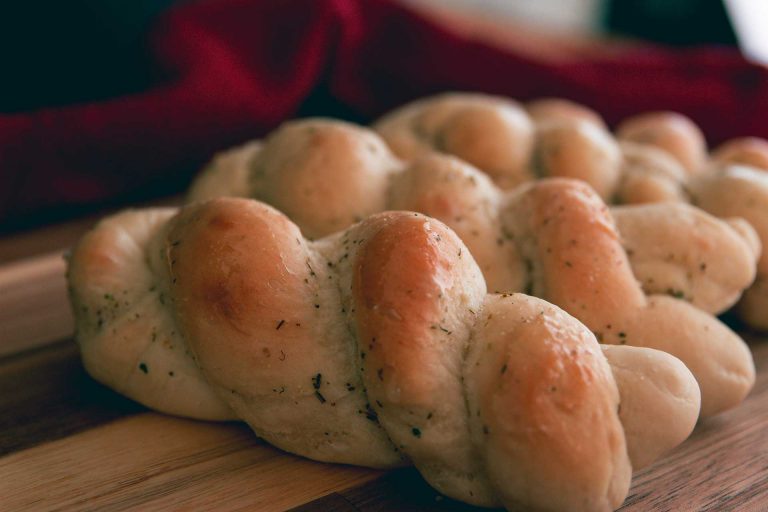 Garlic Twisted Breadsticks