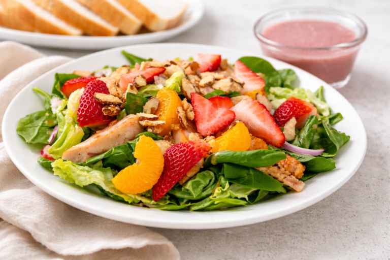 Summer Poppy Seed Salad with Poppy Seed Dressing