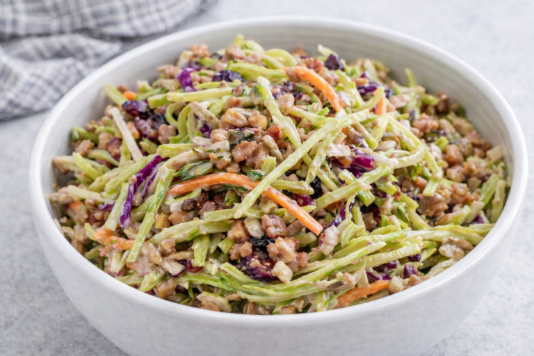 Crunchy & Creamy Broccoli Salad