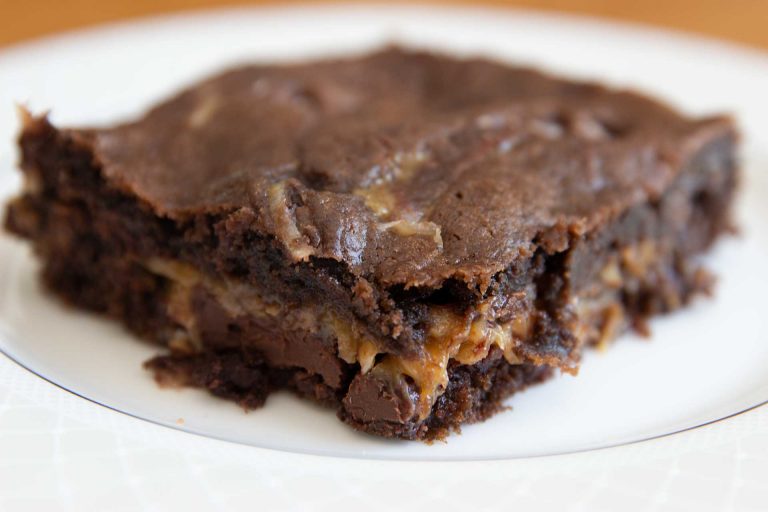 German Chocolate Brownies